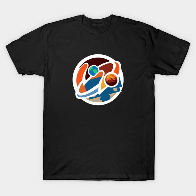 Mars 2020 Perseverance - Mars Rover Mission Patch T-Shirt by applebubble